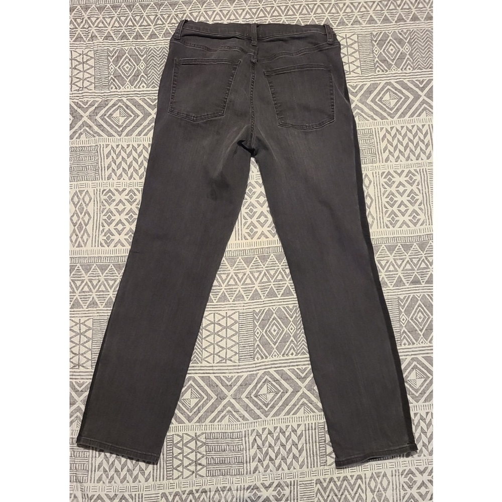 J. Crew Dark Grey High Waisted Skinny Leg Denim - Picture 3 of 4